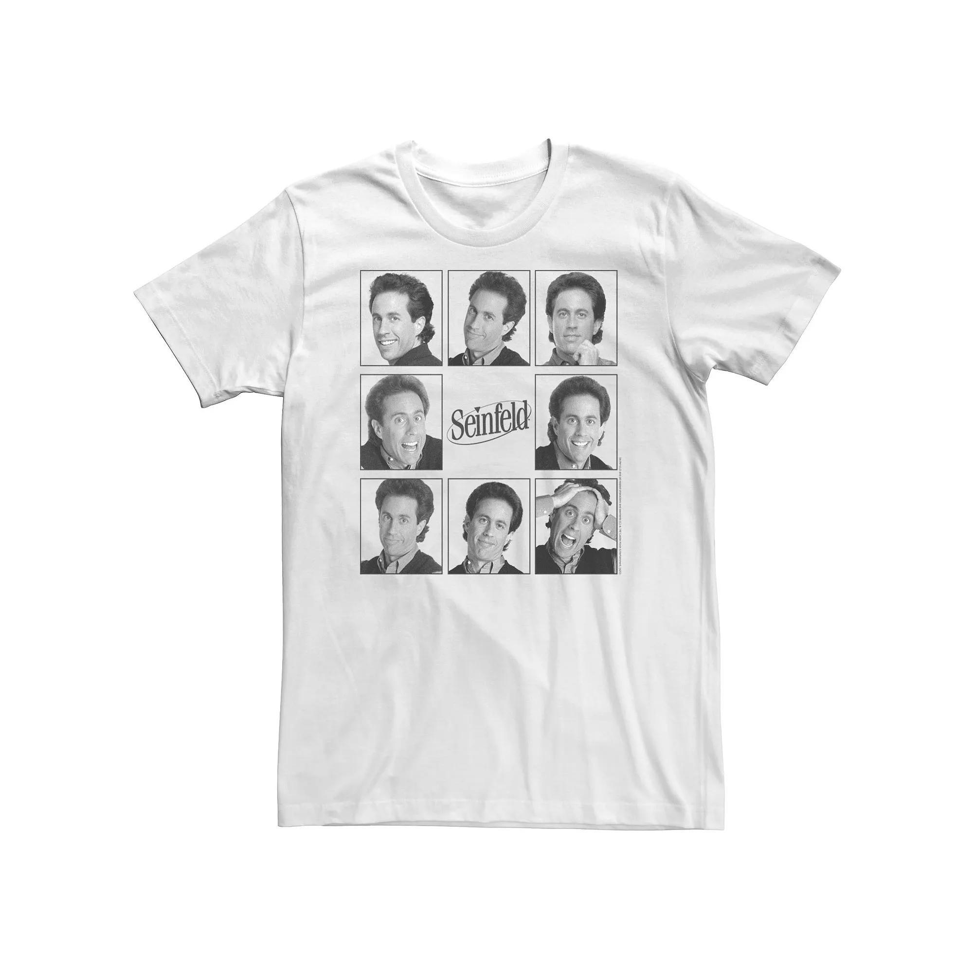 Big & Tall Seinfeld Faces Of Jerry Tee, Men's,  Product Image