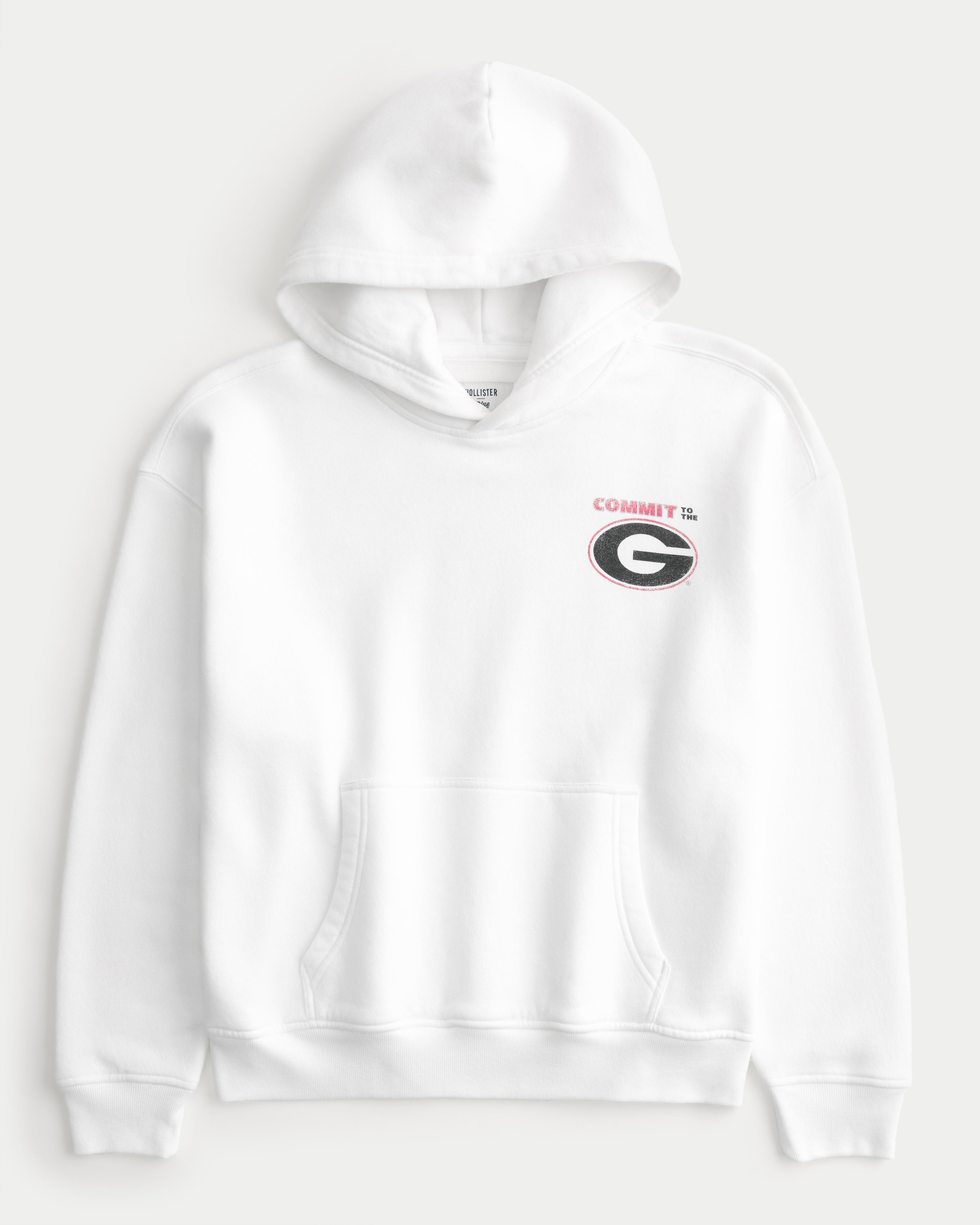 Boxy Ohio State Buckeyes Graphic Hoodie Product Image