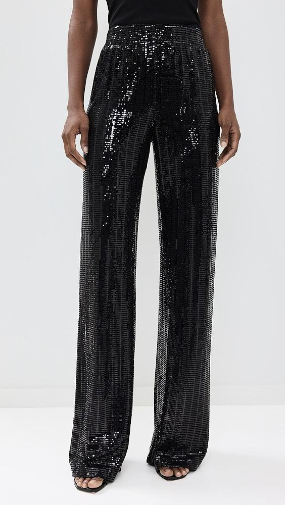 alice + olivia Elba Full Length Pants | Shopbop Product Image