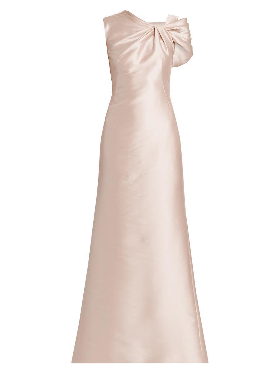 Womens Satin Mikado Gown Product Image