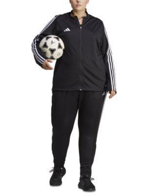 adidas Plus Size Tiro 23 League Training Jacket Women's Clothing Product Image