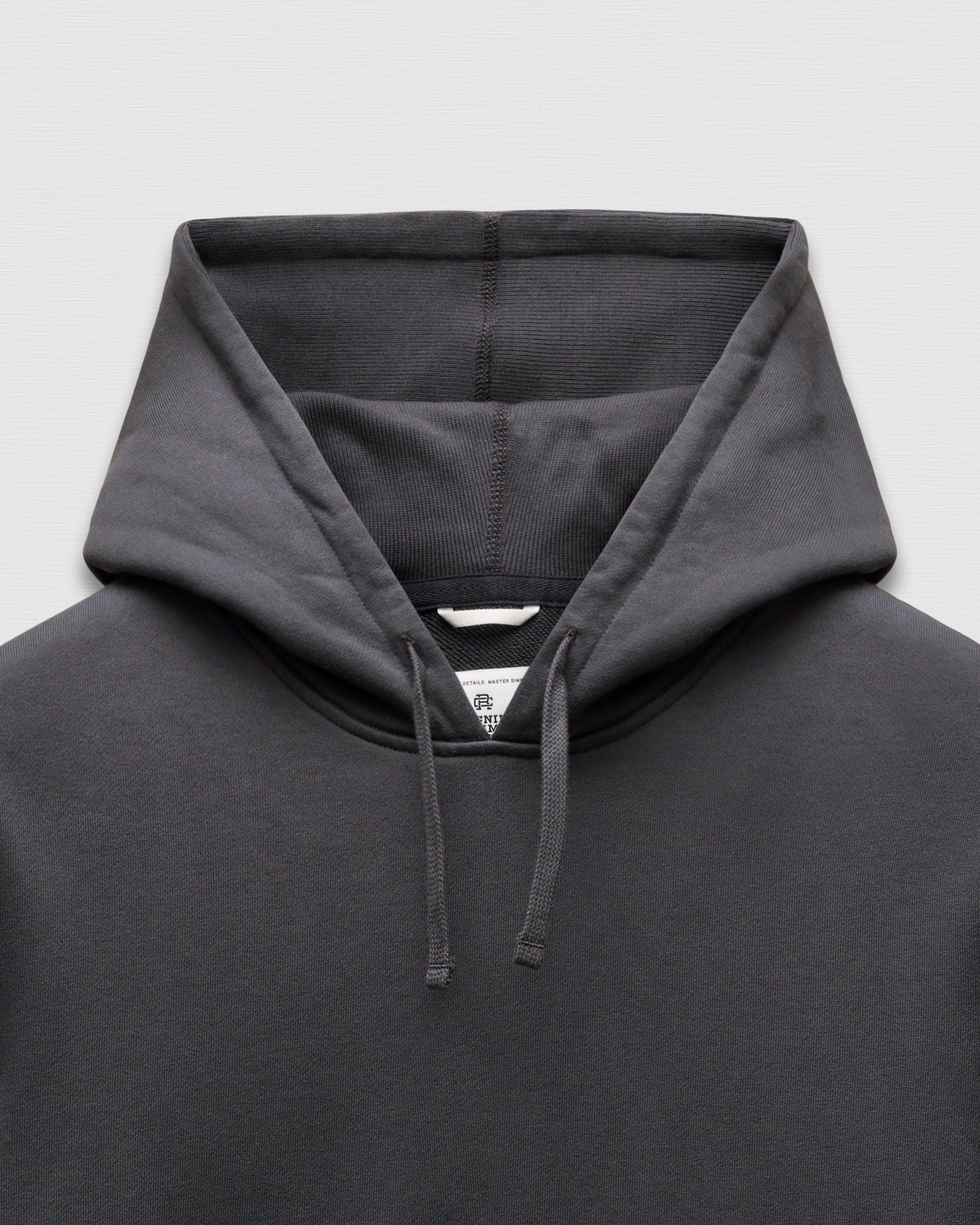 Midweight Terry Slim Hoodie Male Product Image