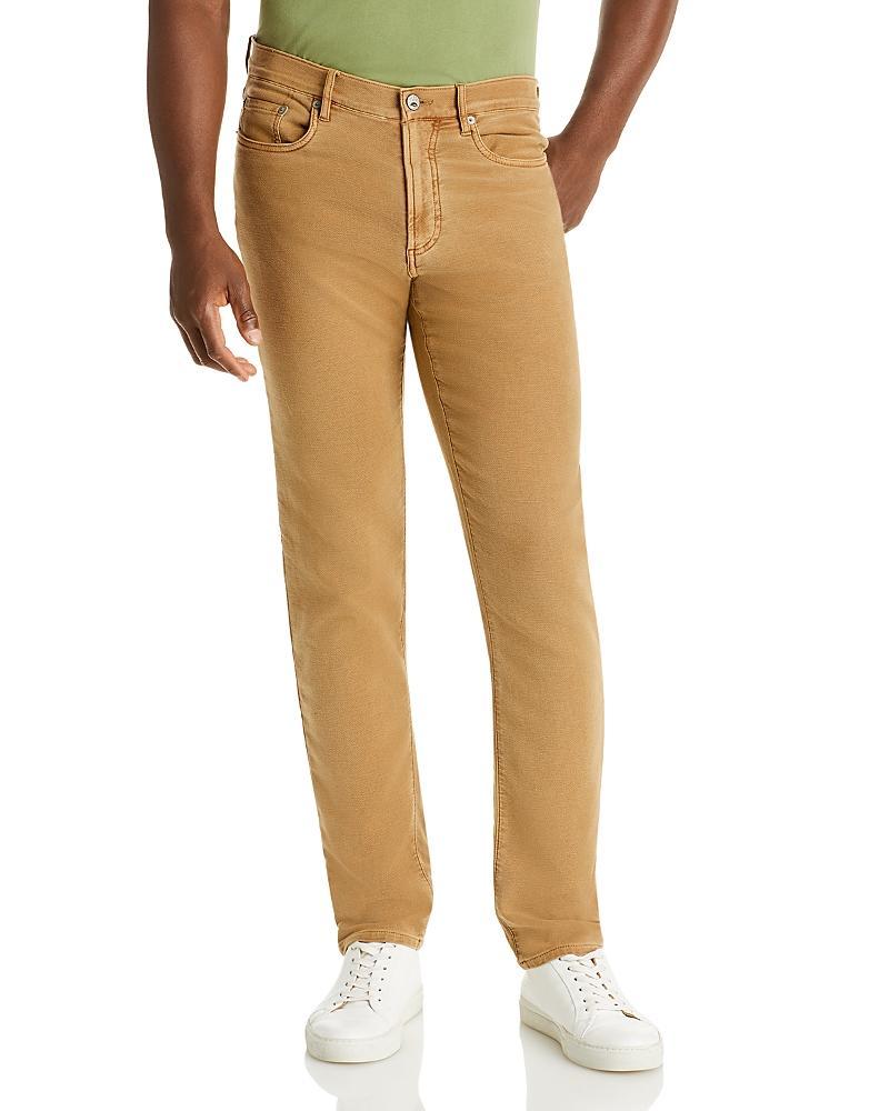 Faherty Stretch Terry 5 Pocket Pants Stone 32 Product Image