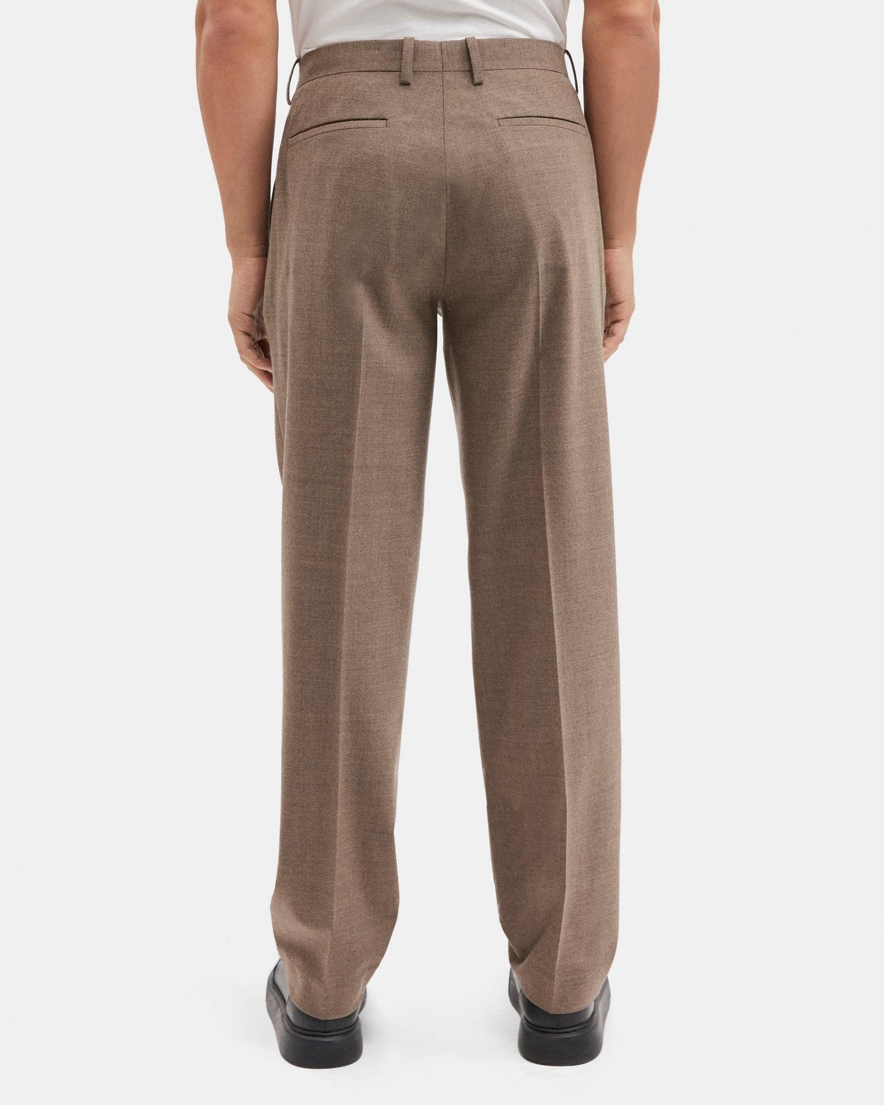 Pleated Pant in Stretch Wool Product Image