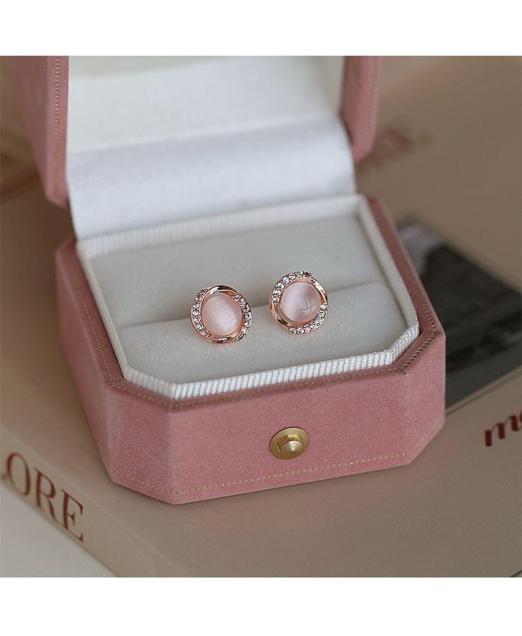 Rhinestone Gemstone Ear Stud Product Image