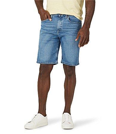 Mens Wrangler 10.5 Regular-Fit Jean Shorts Vintage Blue Product Image