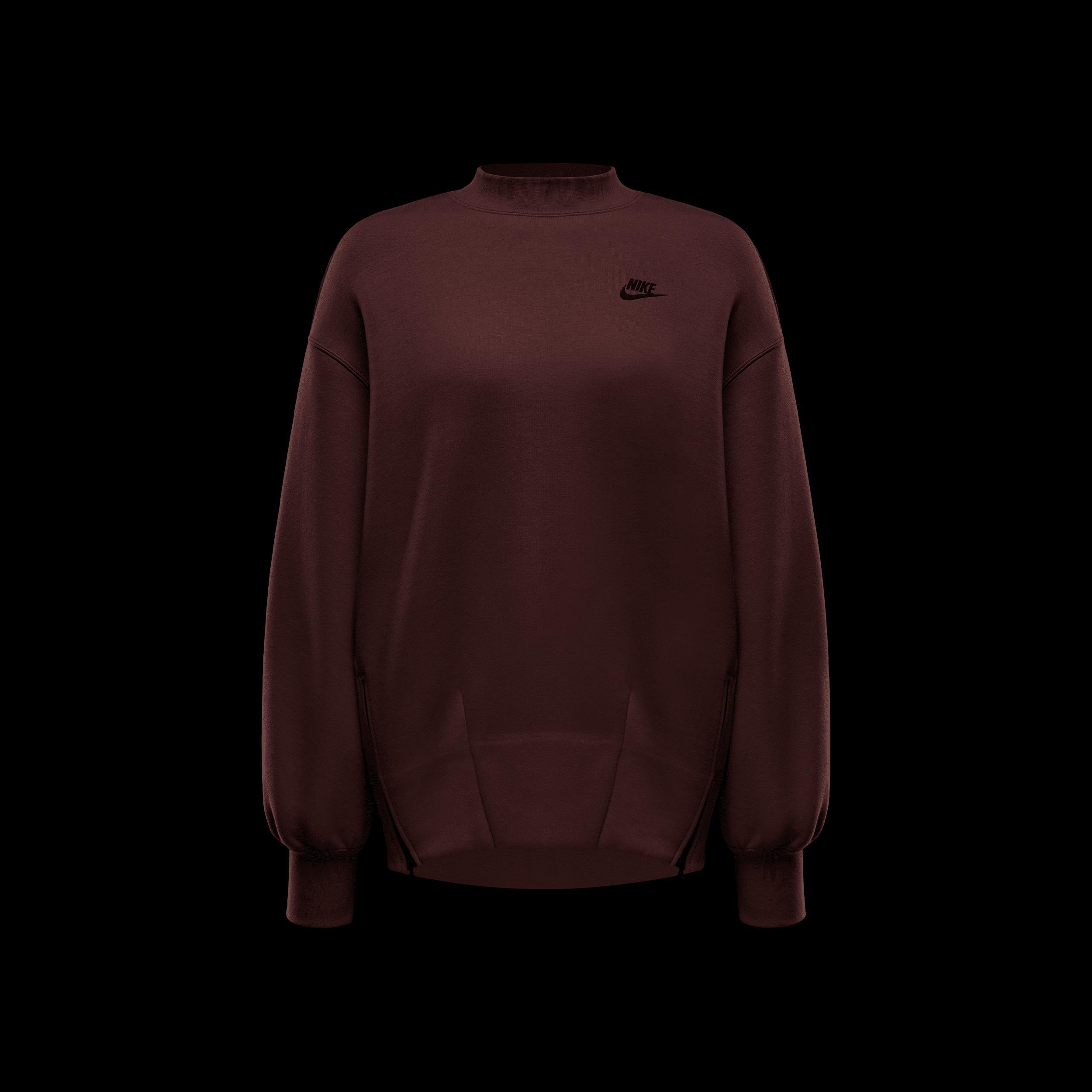 Nike Sportswear Tech Fleece Women's Oversized Crew-Neck Sweatshirt Product Image