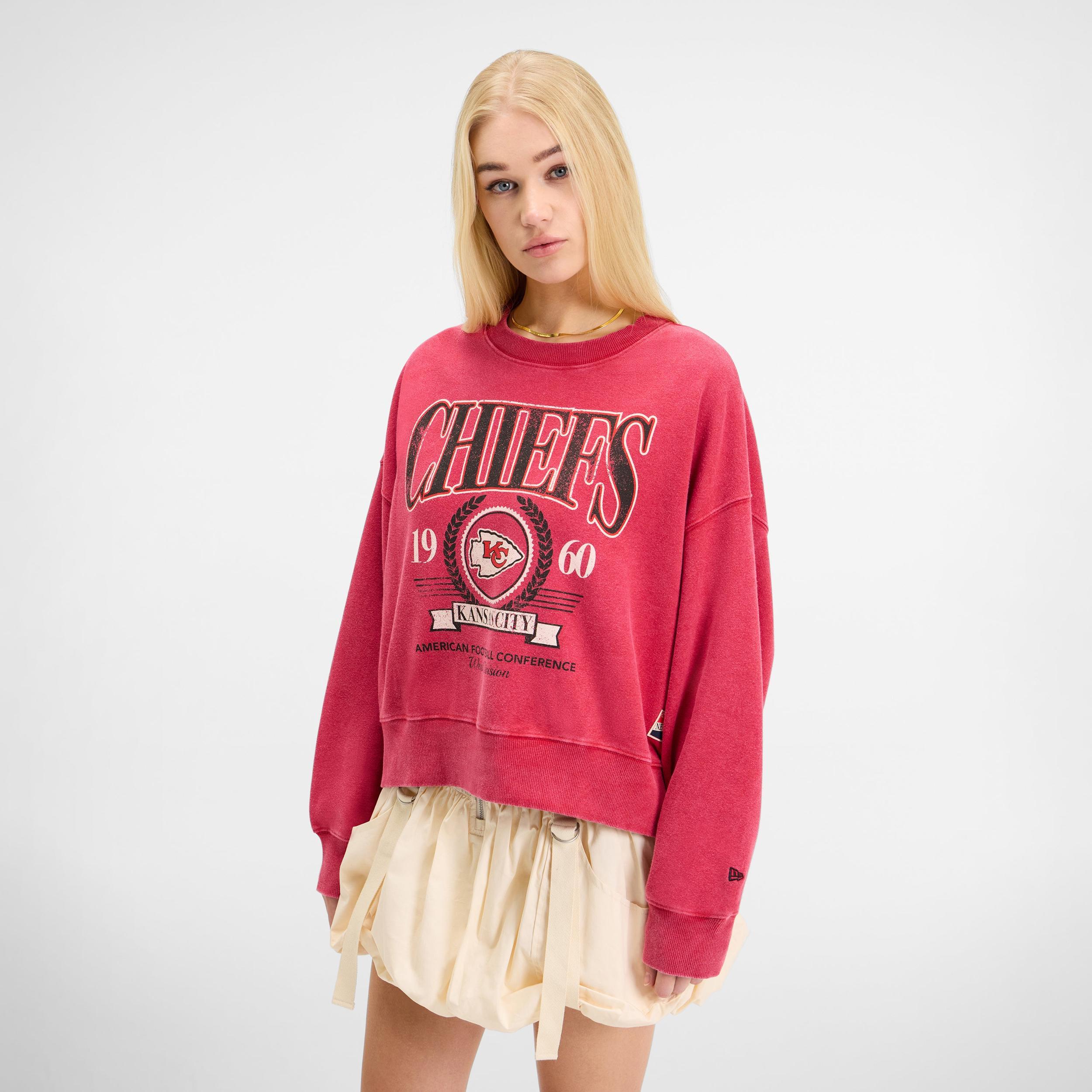 San Francisco 49ers Throwback Women's Crewneck Female Product Image