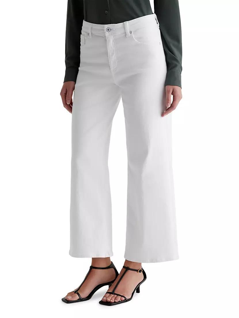 Womens Saige Wide-Leg Crop Pants Product Image