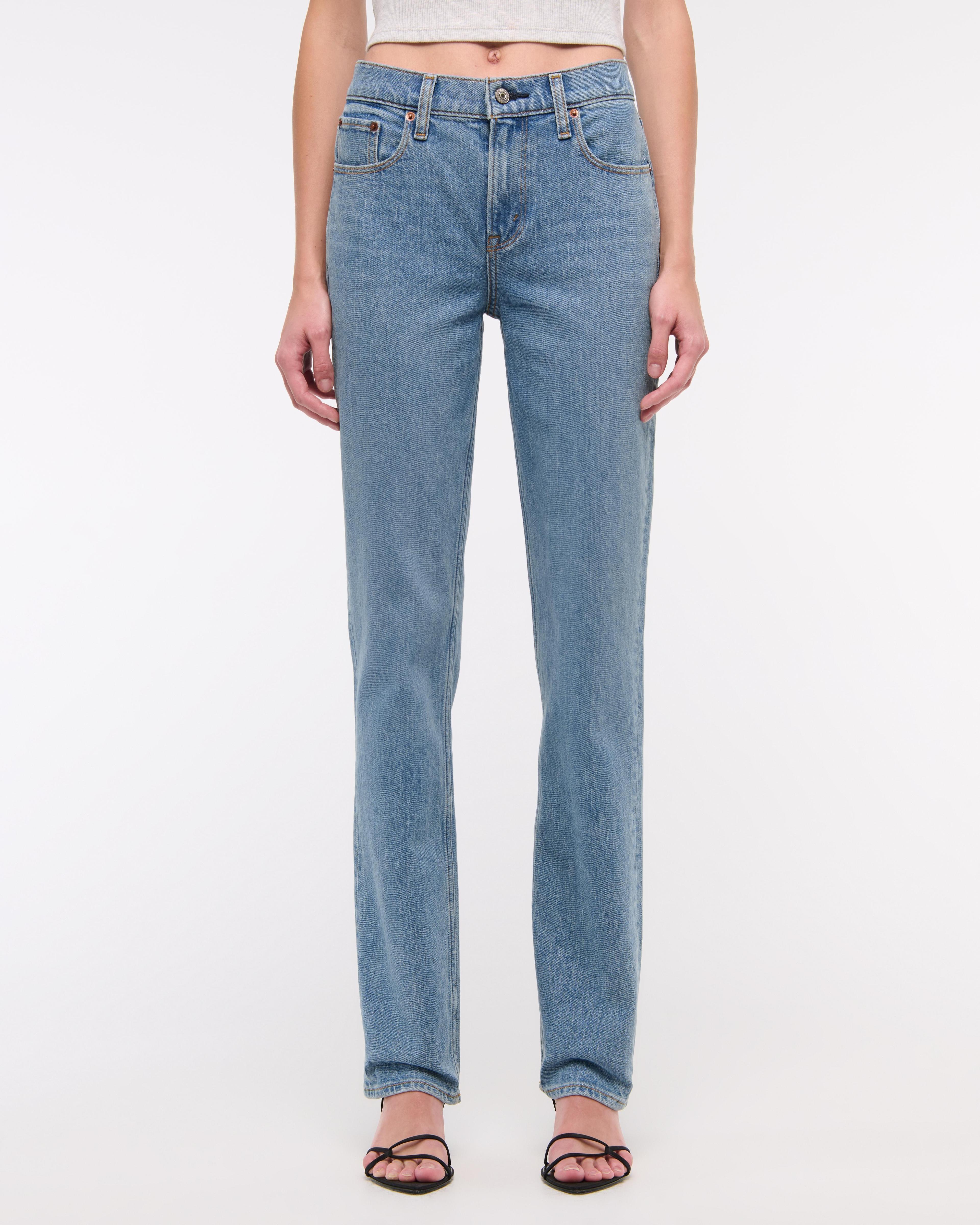 Mid Rise 90s Straight Jean Product Image