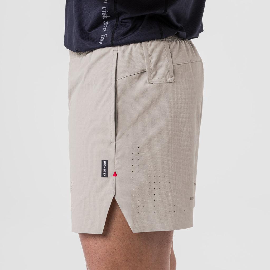 0737. Ripstop 6" Perforated Short - Chai Product Image
