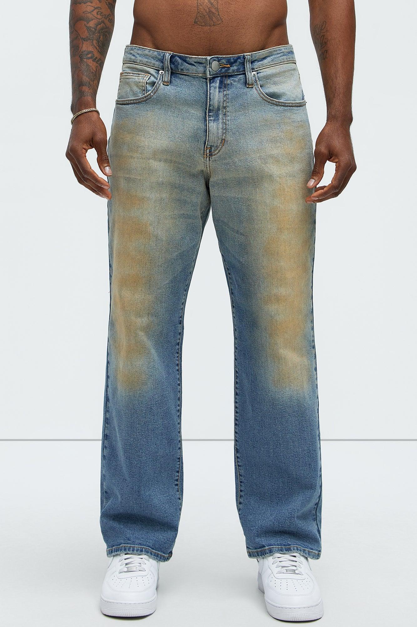 Derek Straight Jeans - Vintage Blue Wash Product Image