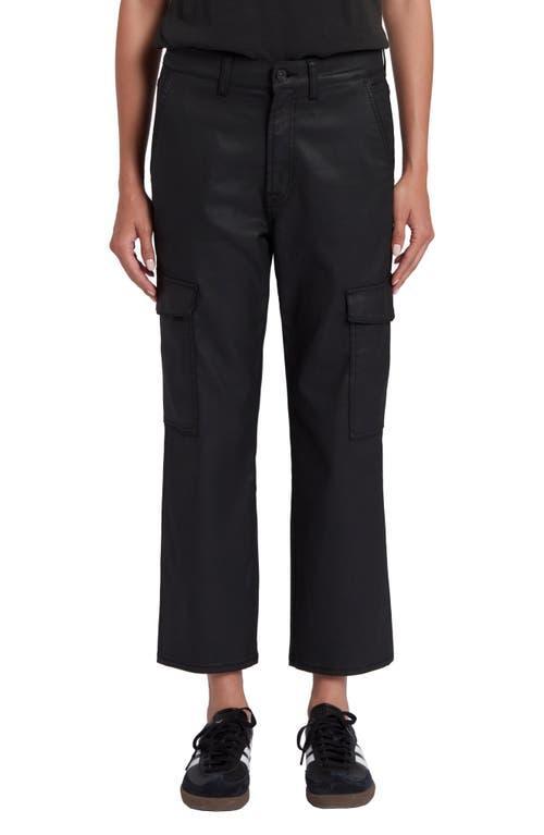 7 For All Mankind Logan Cargo Black) Women's Jeans Product Image