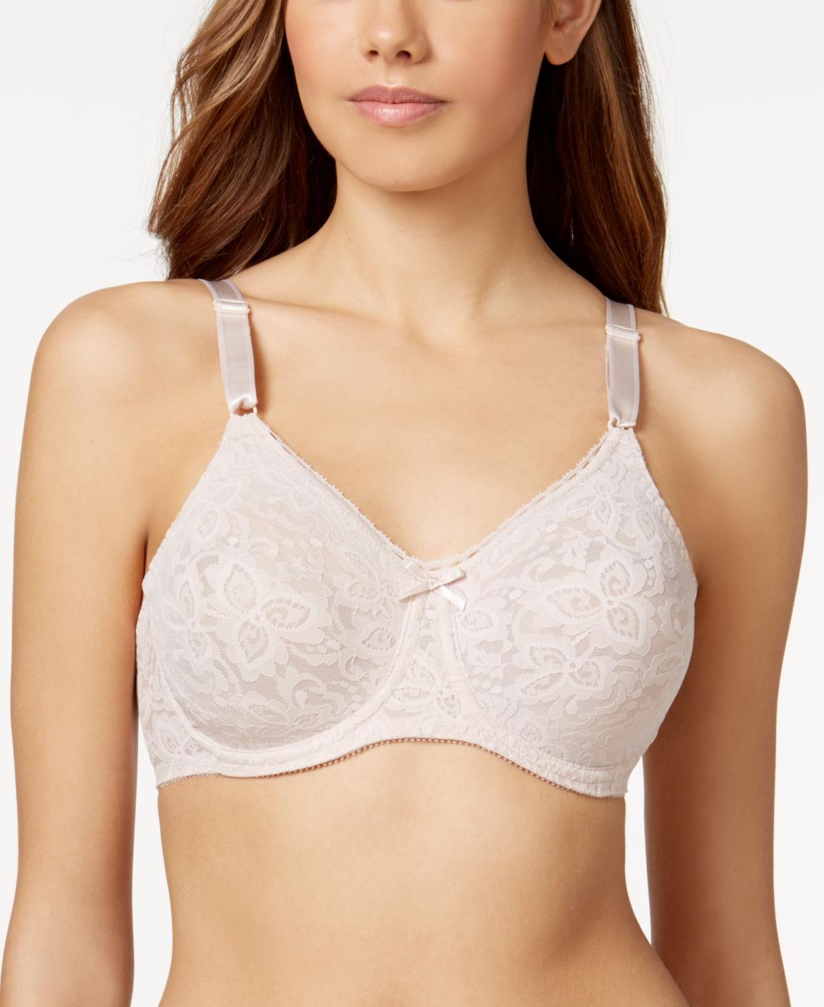 Bali Lace n Smooth Underwire Bra DF3432, Womens Pink Product Image