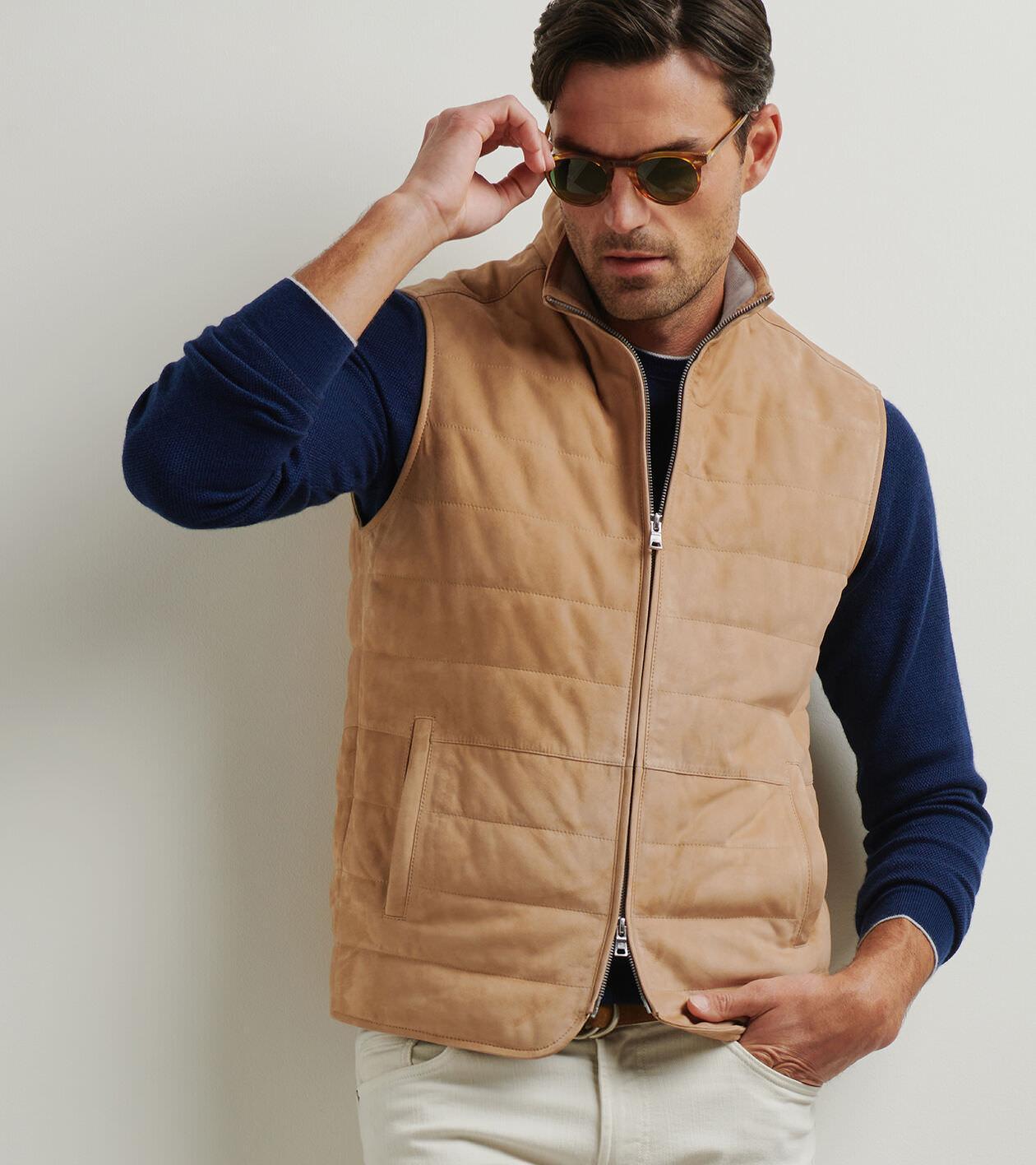 Featherweight Suede Vest Product Image