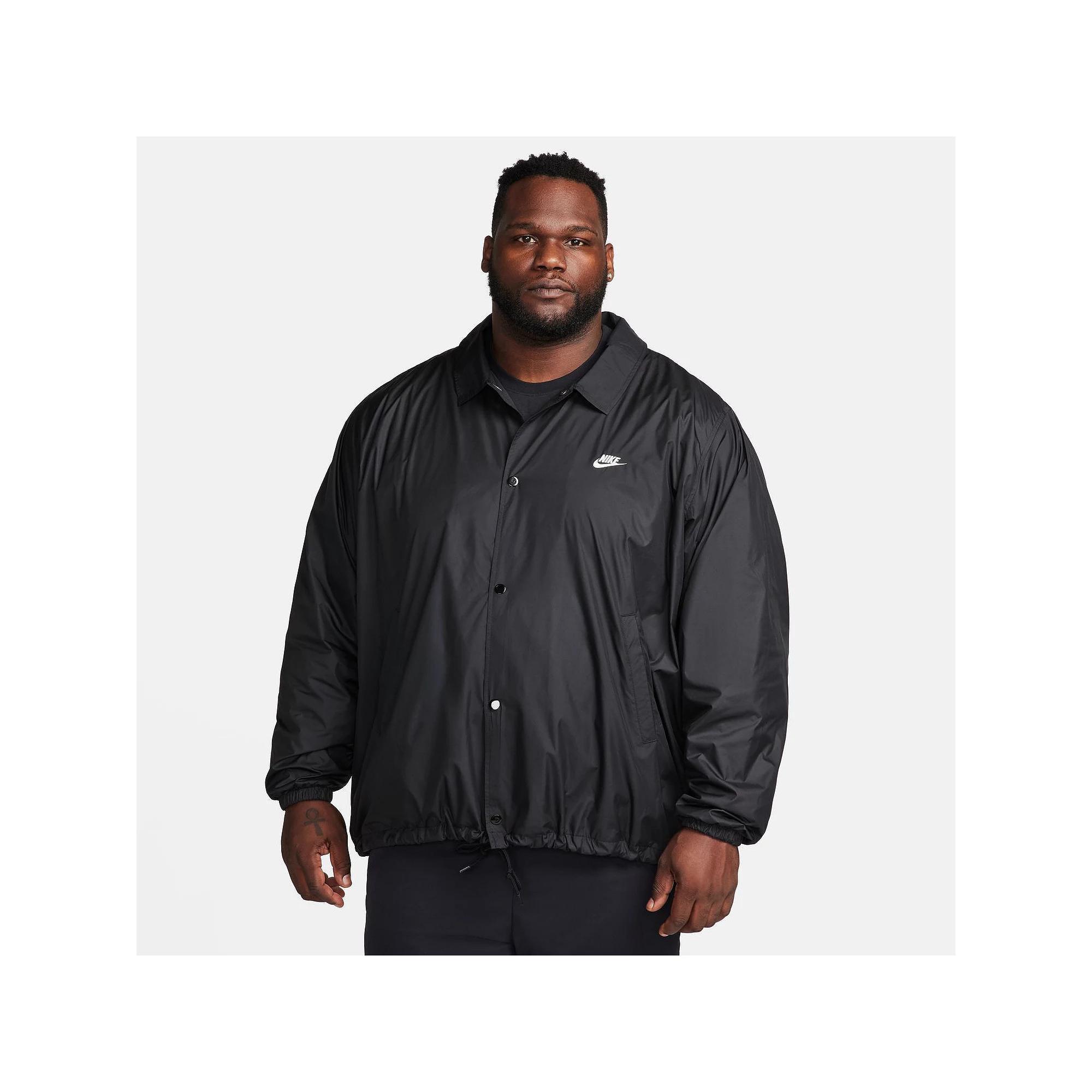 Nike Mens Club Coaches Jacket | FN3316-010 Product Image