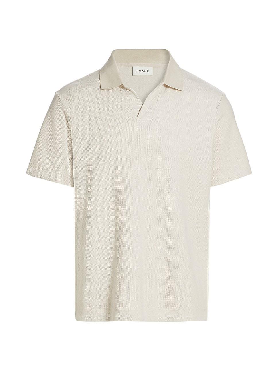 Mens Johnny Collar Polo Shirt Product Image
