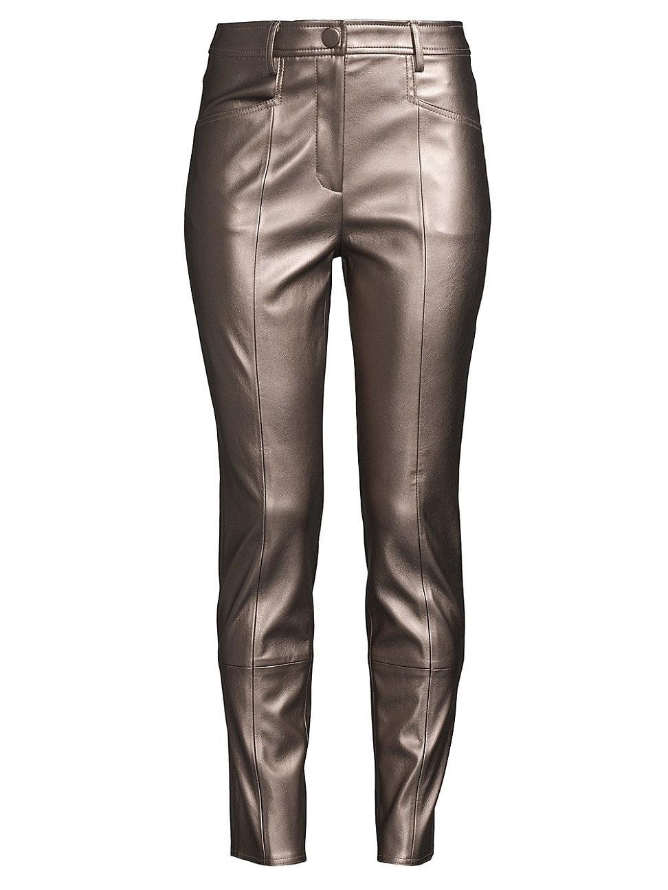 Rue Faux Leather Skinny Pants Product Image