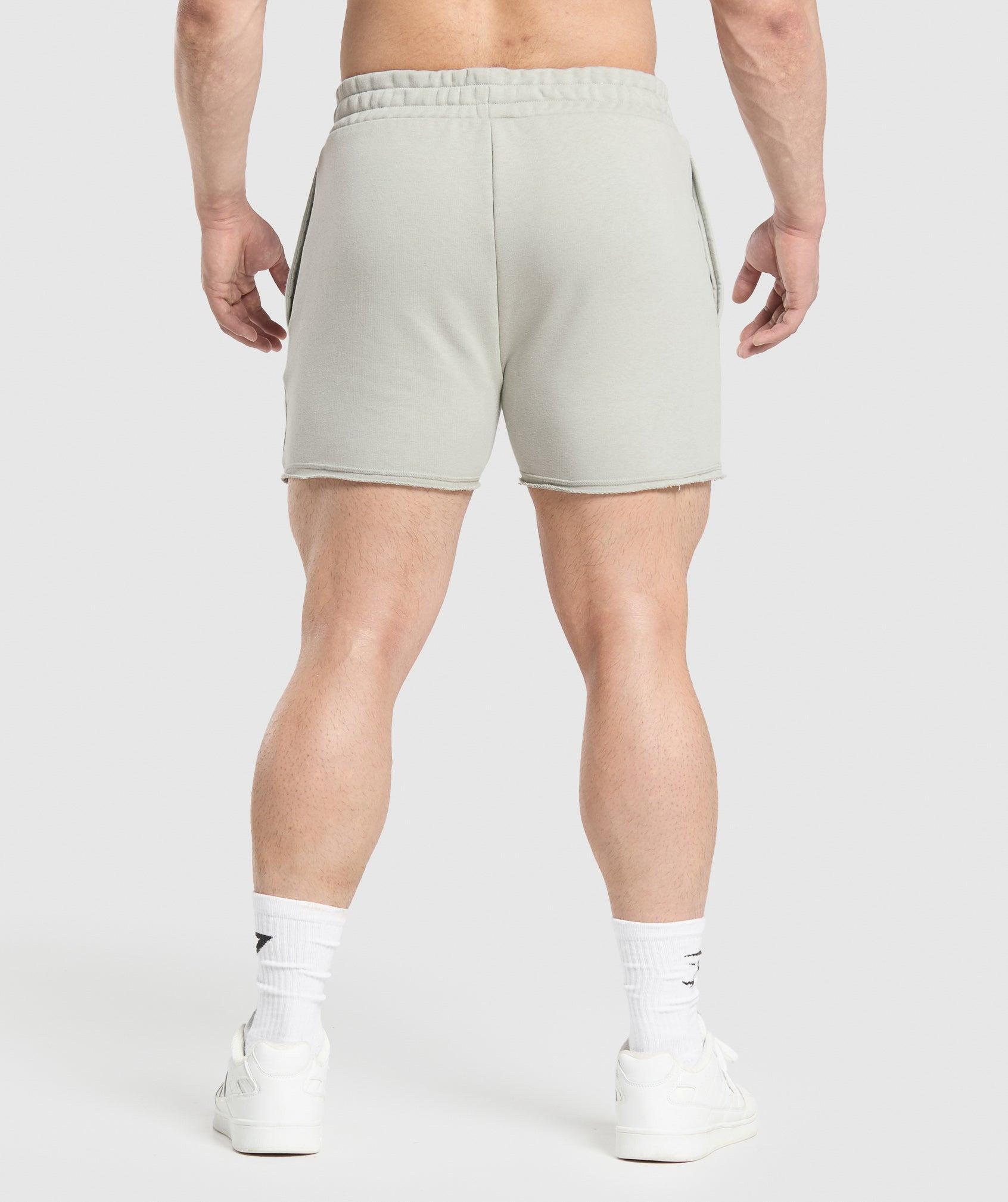 Gymshark Legacy Shorts - Stone Grey Male Product Image