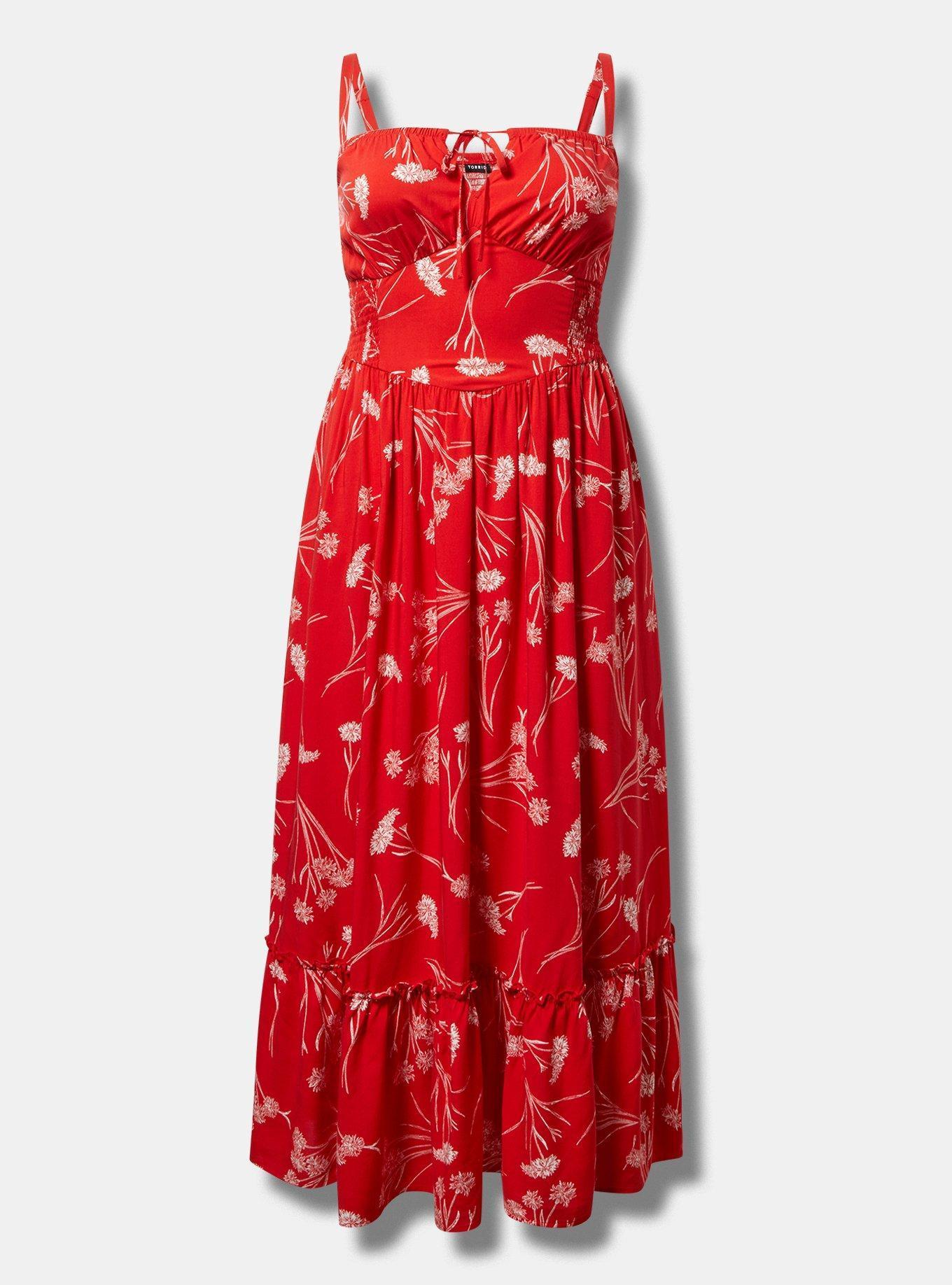 Challis Smocked Maxi Dress Product Image