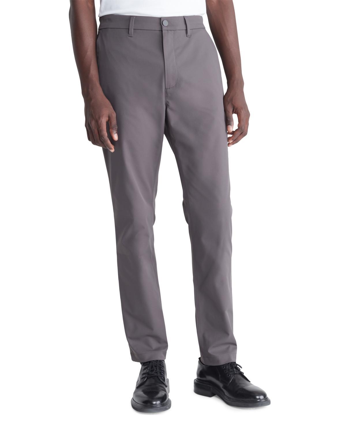 Calvin Klein Mens Athletic Slim-Fit Stretch Chinos Product Image