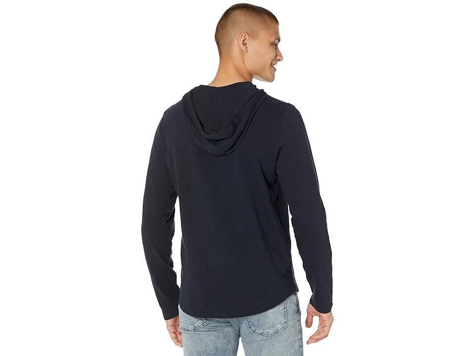 Vince Slub Popover Hoodie (Coastal ) Men's Clothing Product Image