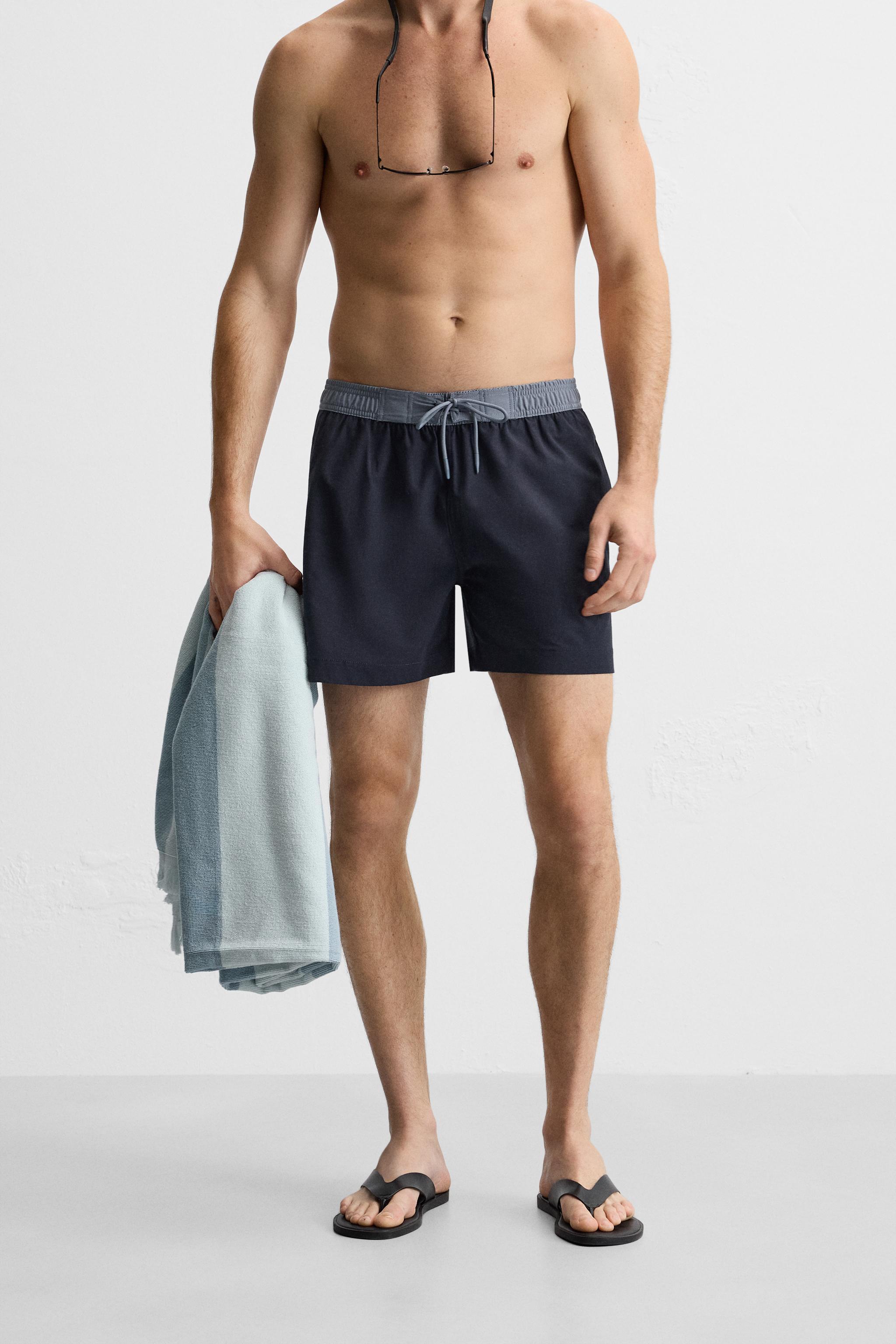 CONTRAST REGULAR SWIMSUIT Product Image