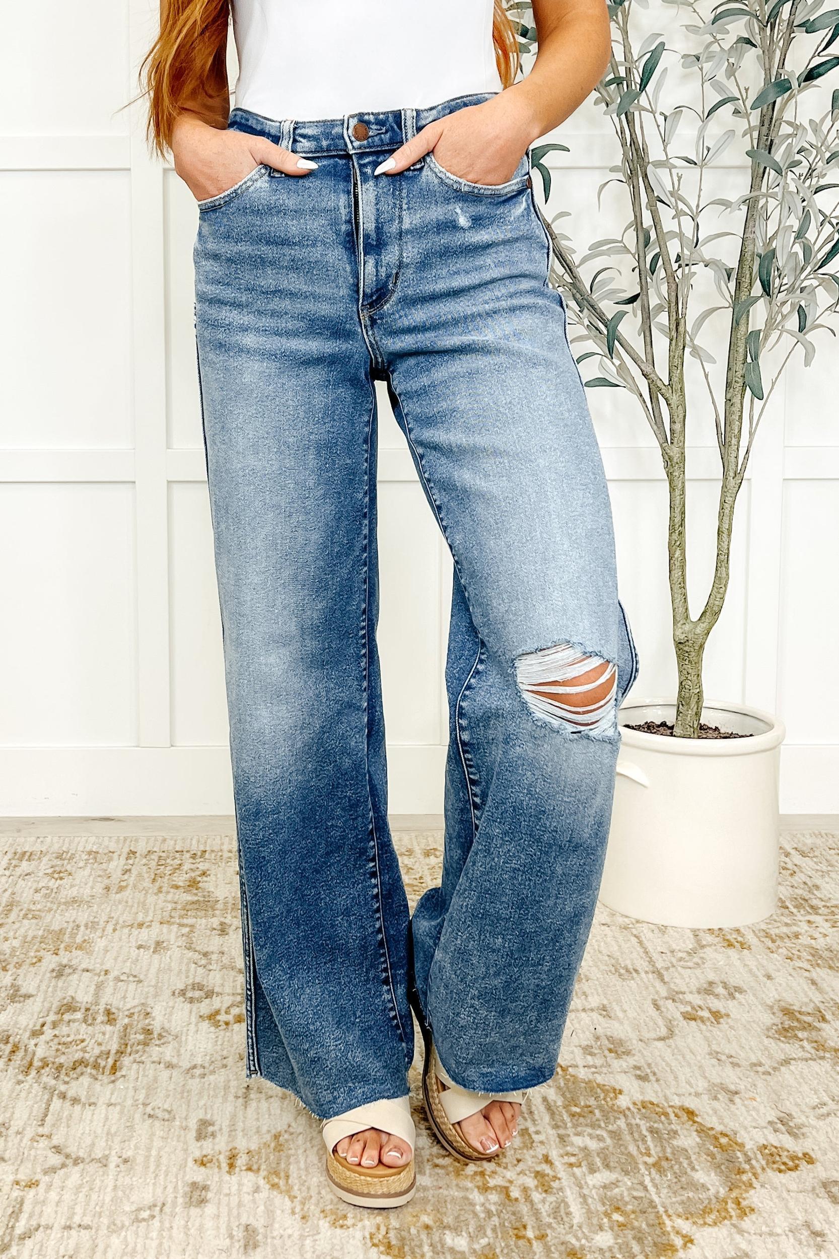 RYAN WIDE LEG CROP JEANS *FS Product Image