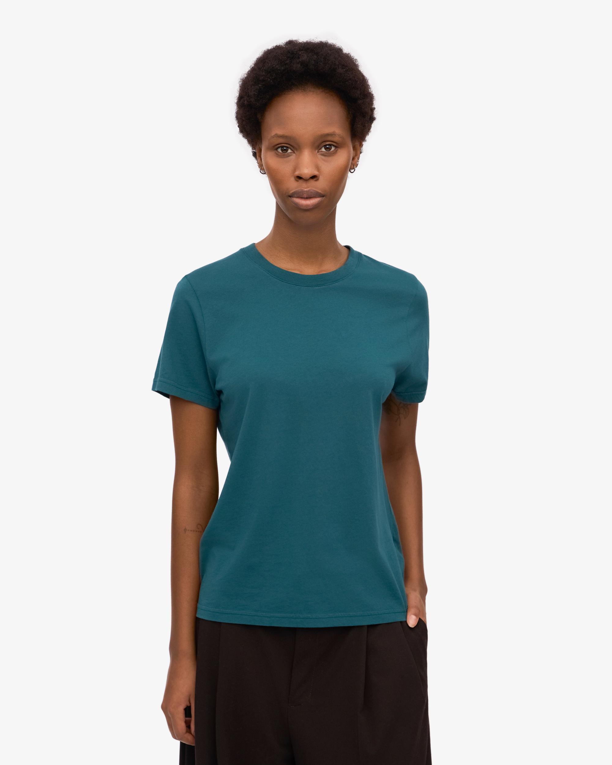 Women Light Organic Tee - Lava Grey Product Image