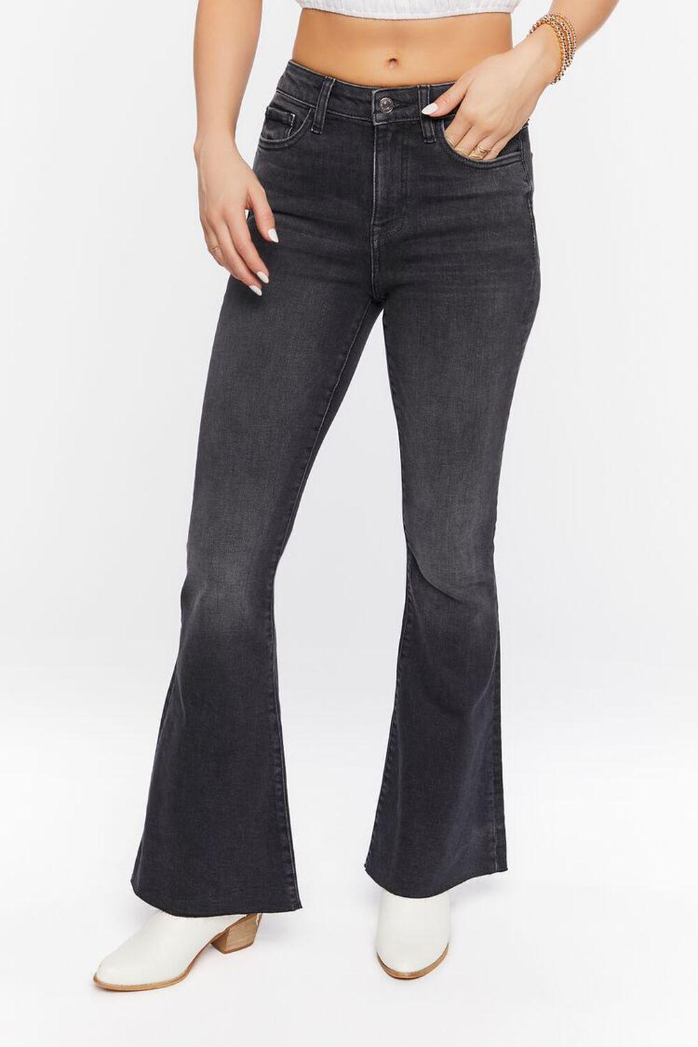 Mid-Rise Flare Jeans | Forever 21 Product Image