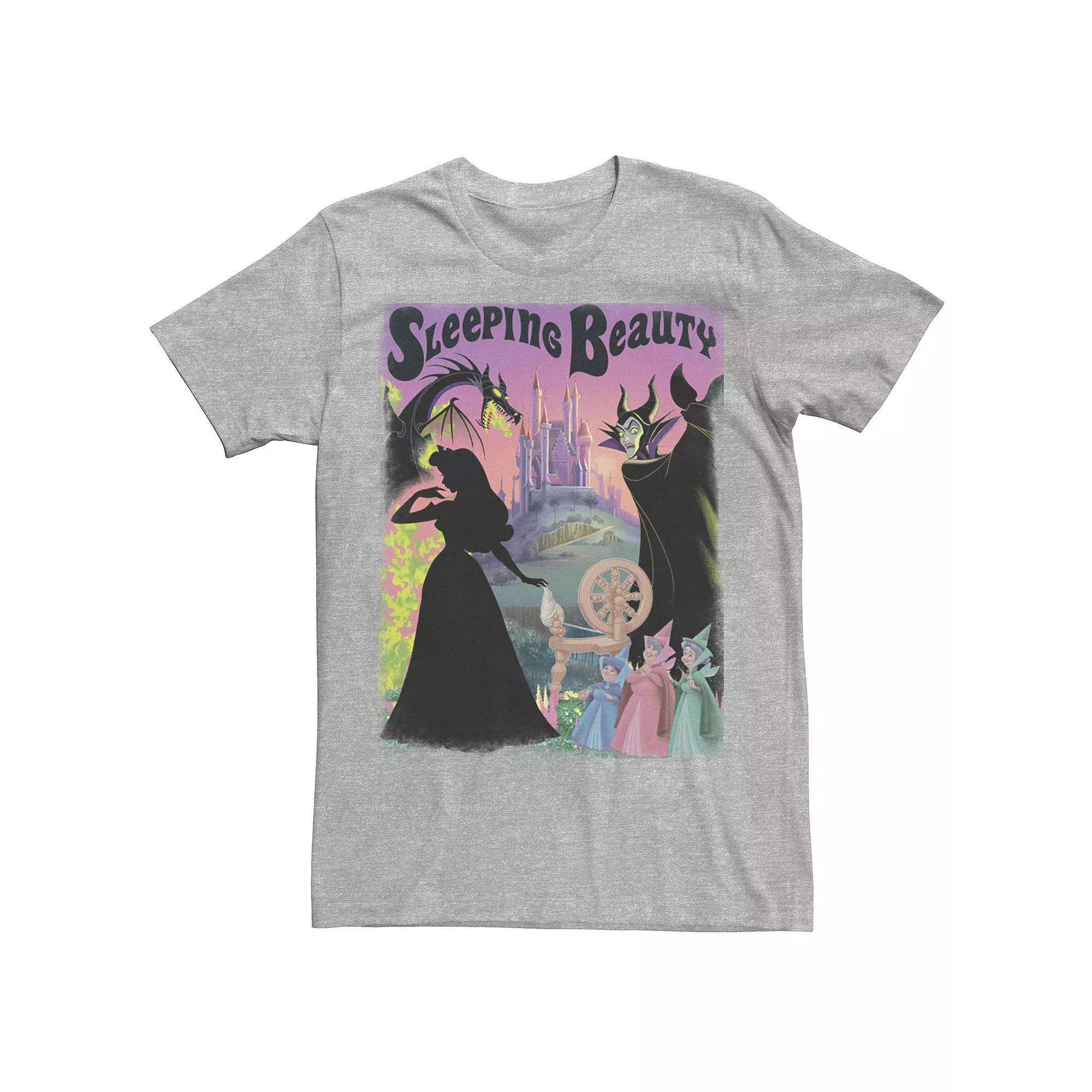 Disney's Sleeping Beauty Aurora Maleficent Men's Poster Tee,  Product Image