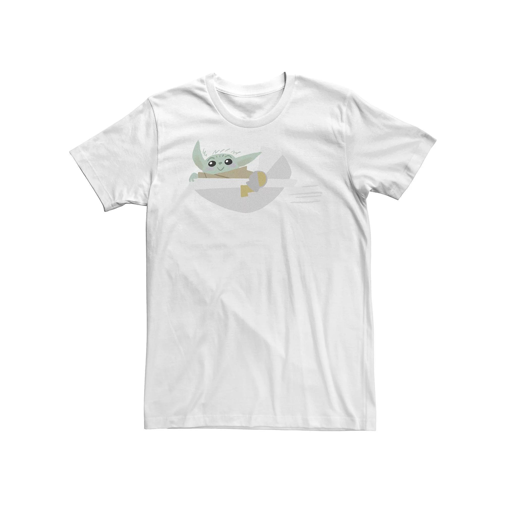 Big & Tall Star Wars The Mandalorian The Child Cruisin' Poster Tee, Men's,  Product Image