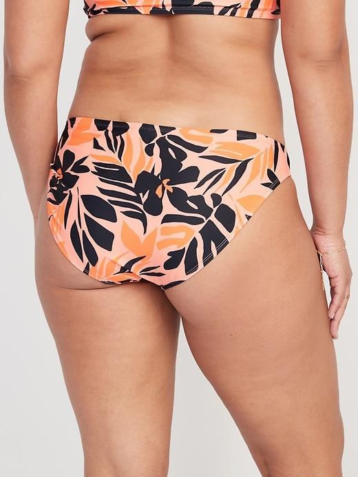 High-Waisted Classic Bikini Swim Bottoms Product Image