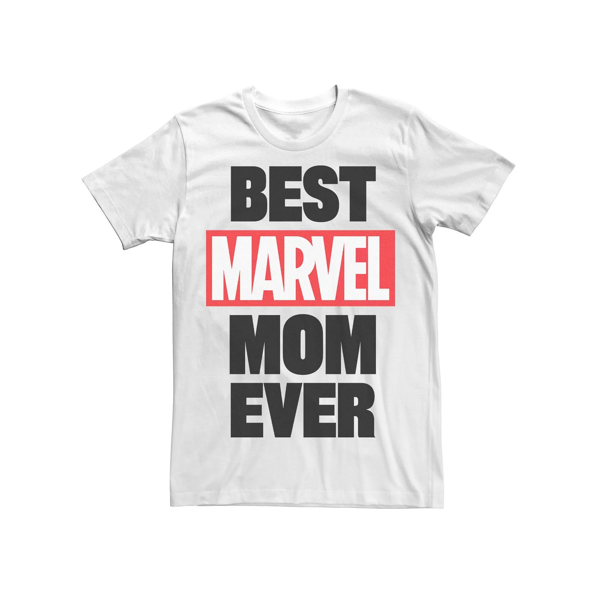 Men's Marvel Best Marvel Mom Ever Tee,  Product Image