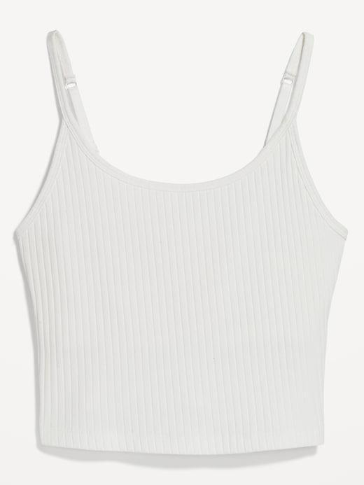 Fitted Ultra-Crop Ribbed Cami Product Image