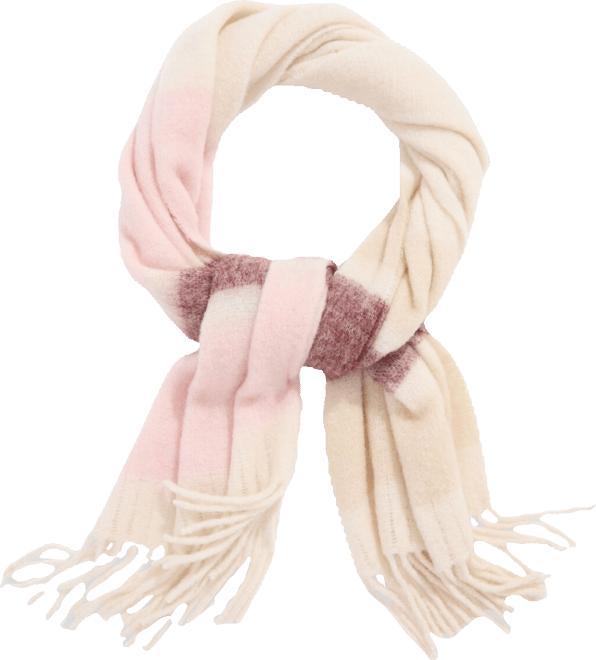 Oversized Plush Wool-Blend Scarf Product Image