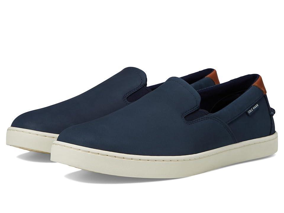 Cole Haan Nantucket Men's Deck Slip-On Shoes, Size: 11.5, Blue Blazer Product Image