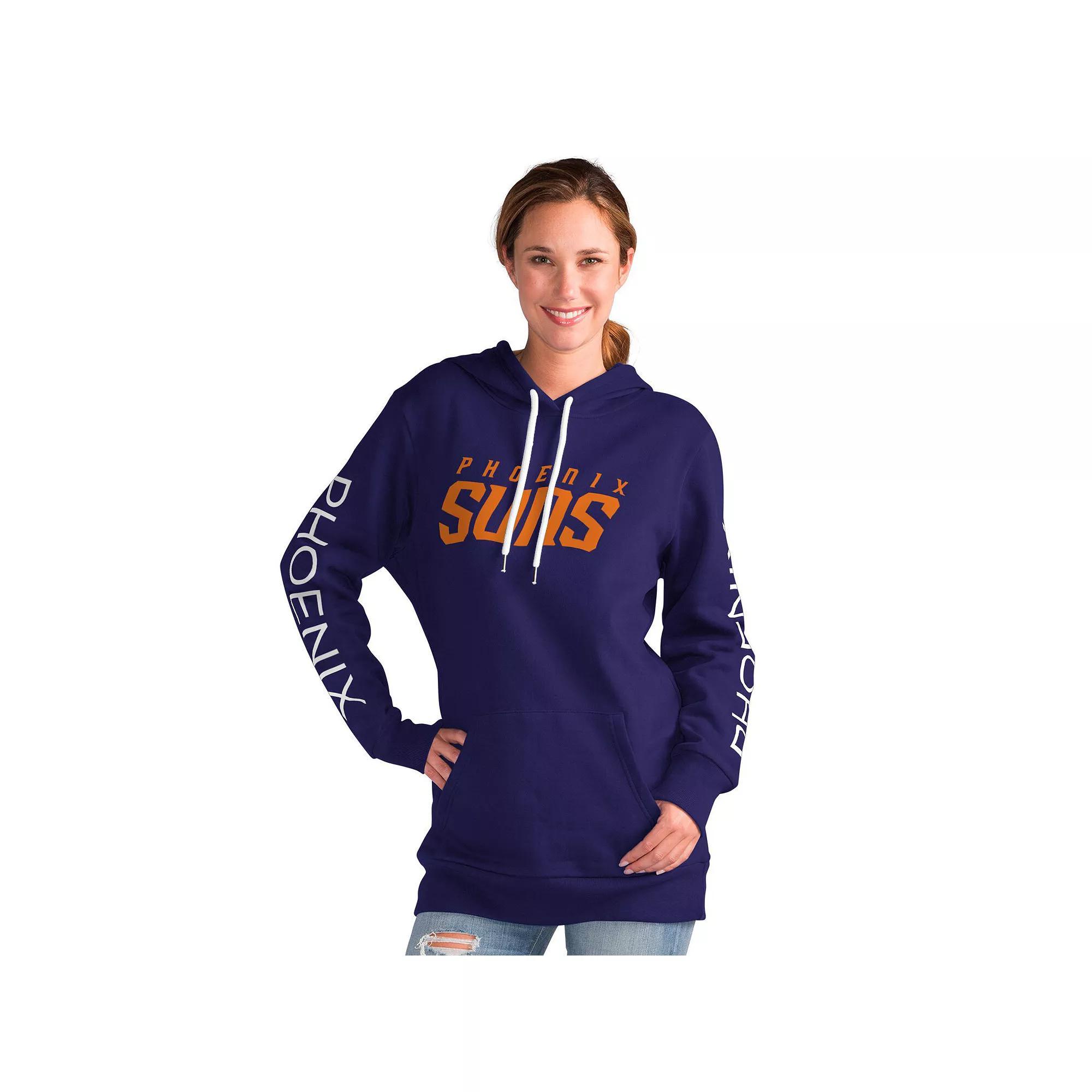 Women's G-III 4Her by Carl Banks Red Chicago Bulls Base Coach Pullover Hoodie,  Product Image