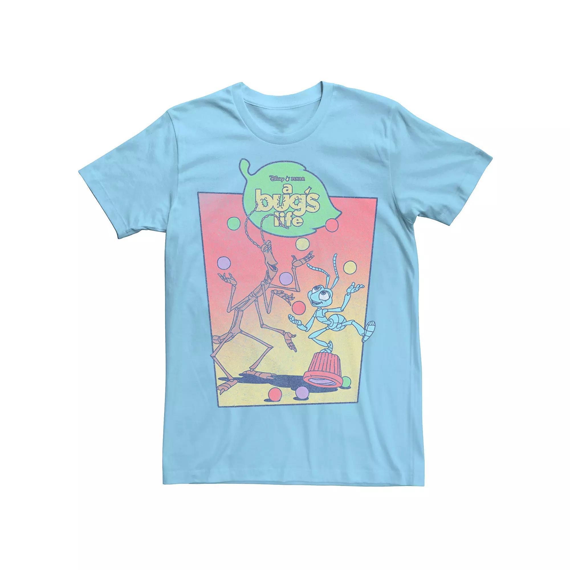 Disney's A Bug's Life Circus Juggling Show Men's Tee,  Product Image