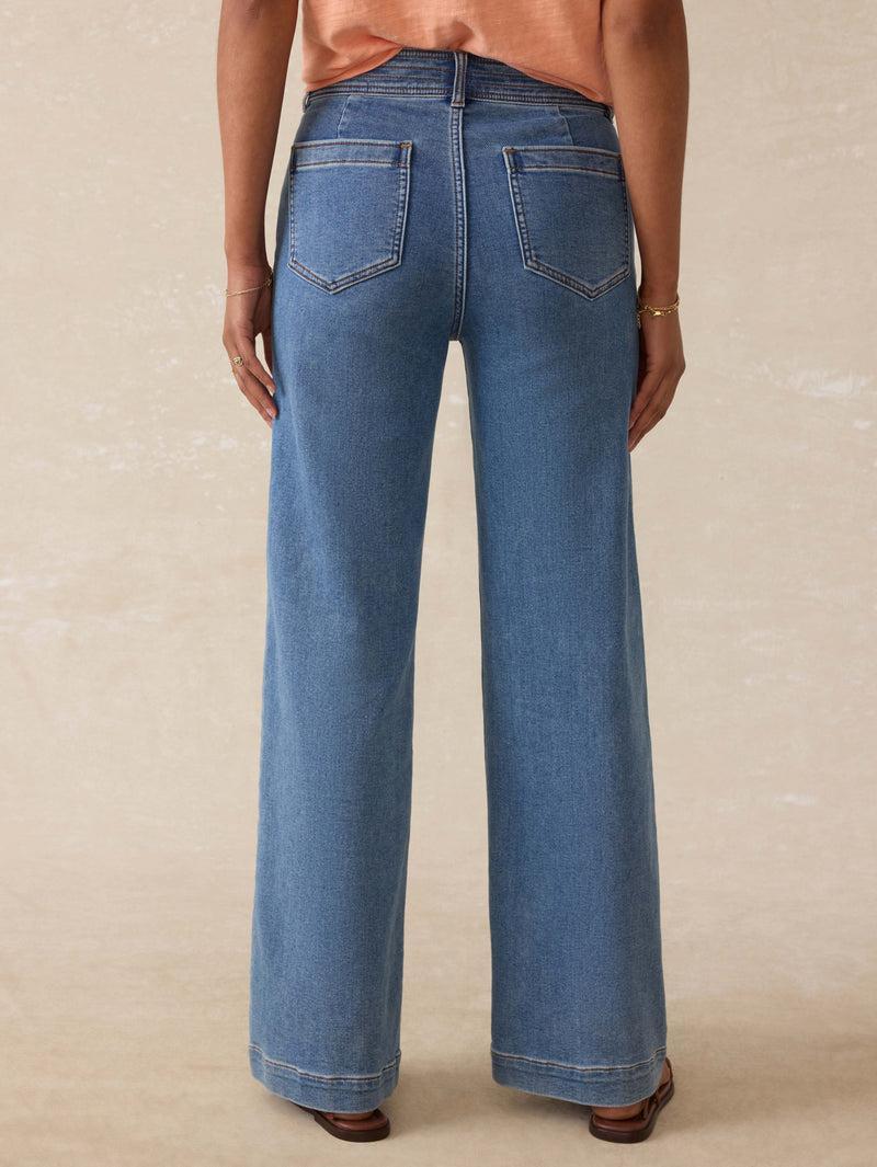 Stretch Terry Harbor Pant - Baylight Wash Product Image