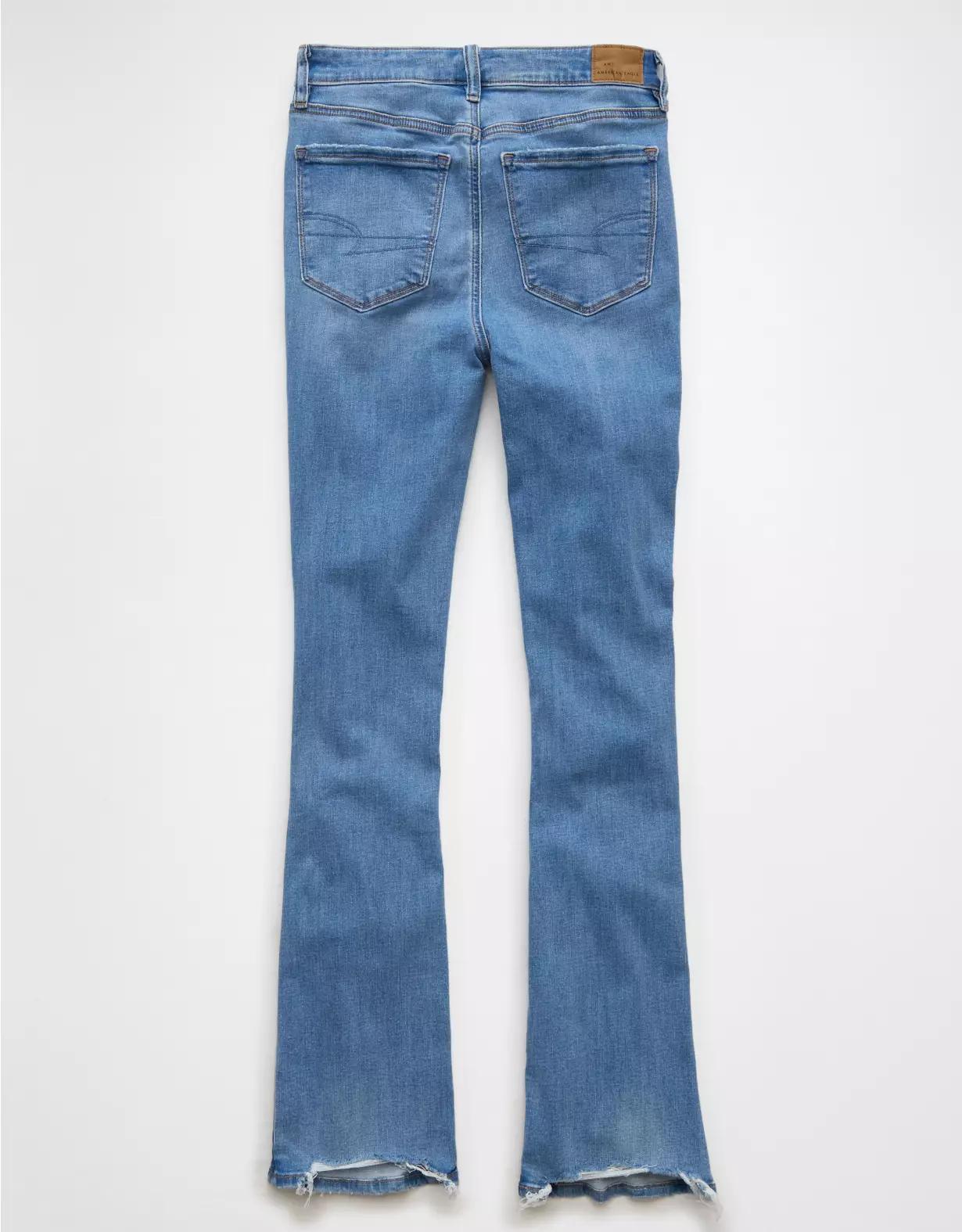 AE Next Level High-Waisted Skinny Kick Jean Product Image