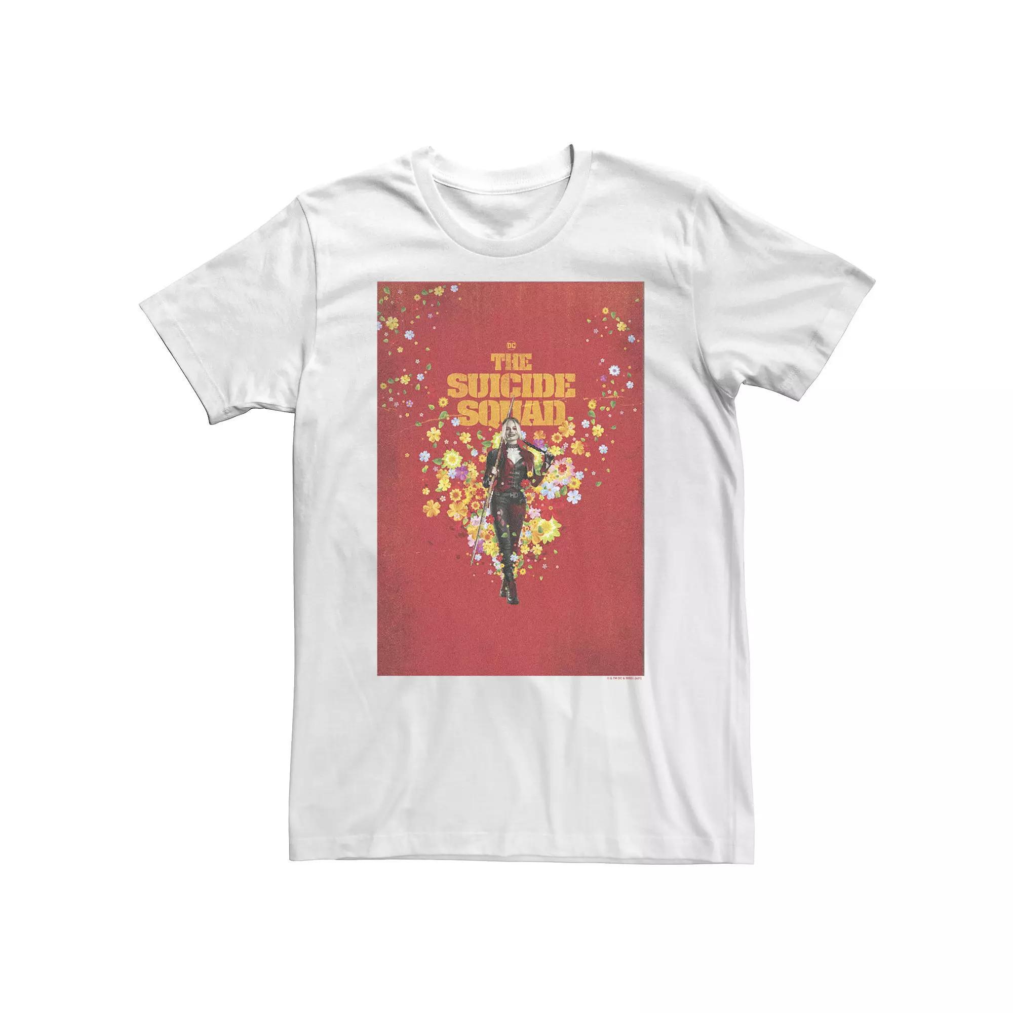 Big & Tall DC Comics The Suicide Squad Harley Quinn Poster Tee, Men's,  Product Image