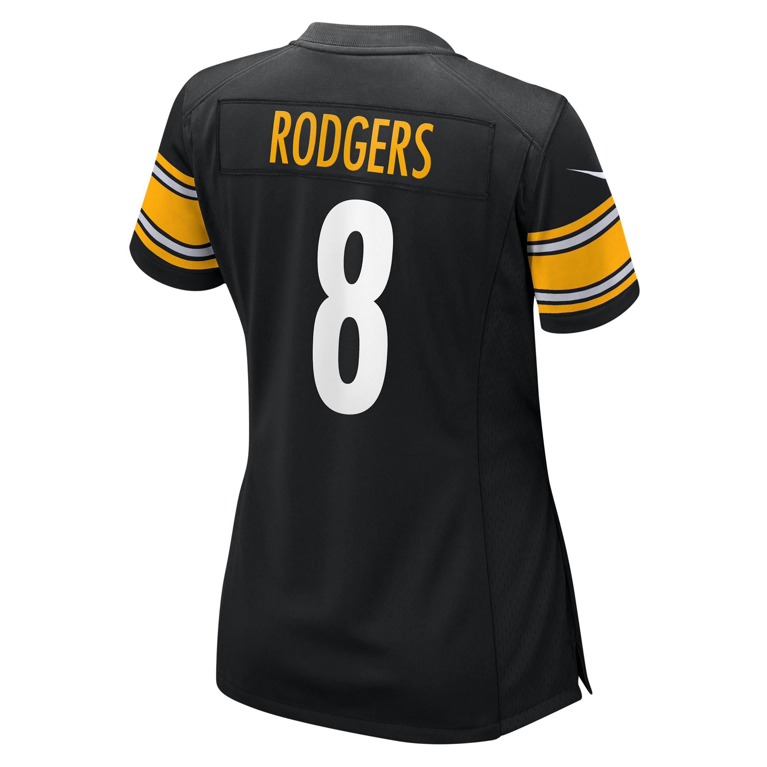 Aaron Rodgers Pittsburgh Steelers Womens Nike Womens NFL Game Jersey | 67NWPTGH7LF-SAC Product Image