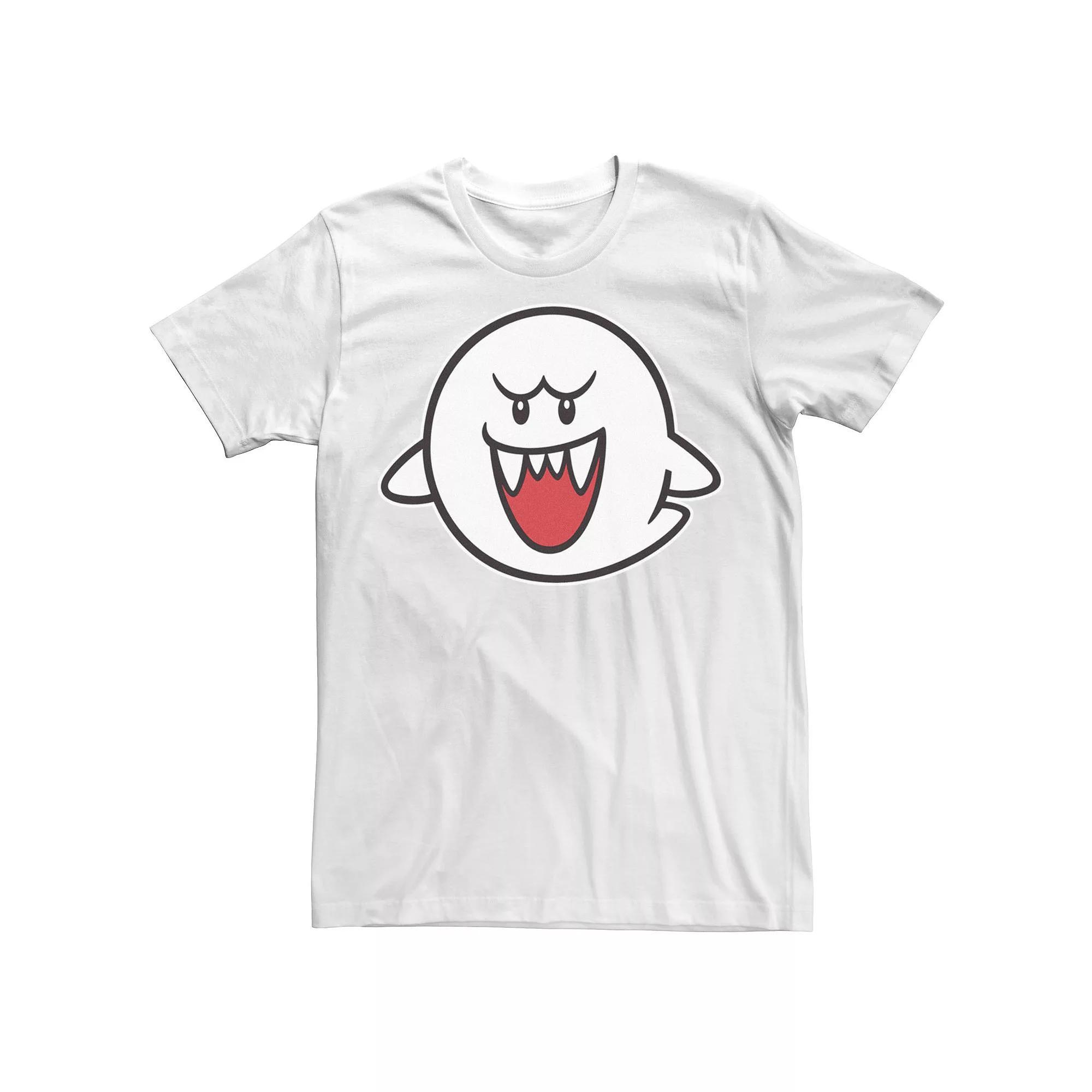 Big & Tall Nintendo Super Mario Boo Character Portrait Tee, Men's,  Product Image