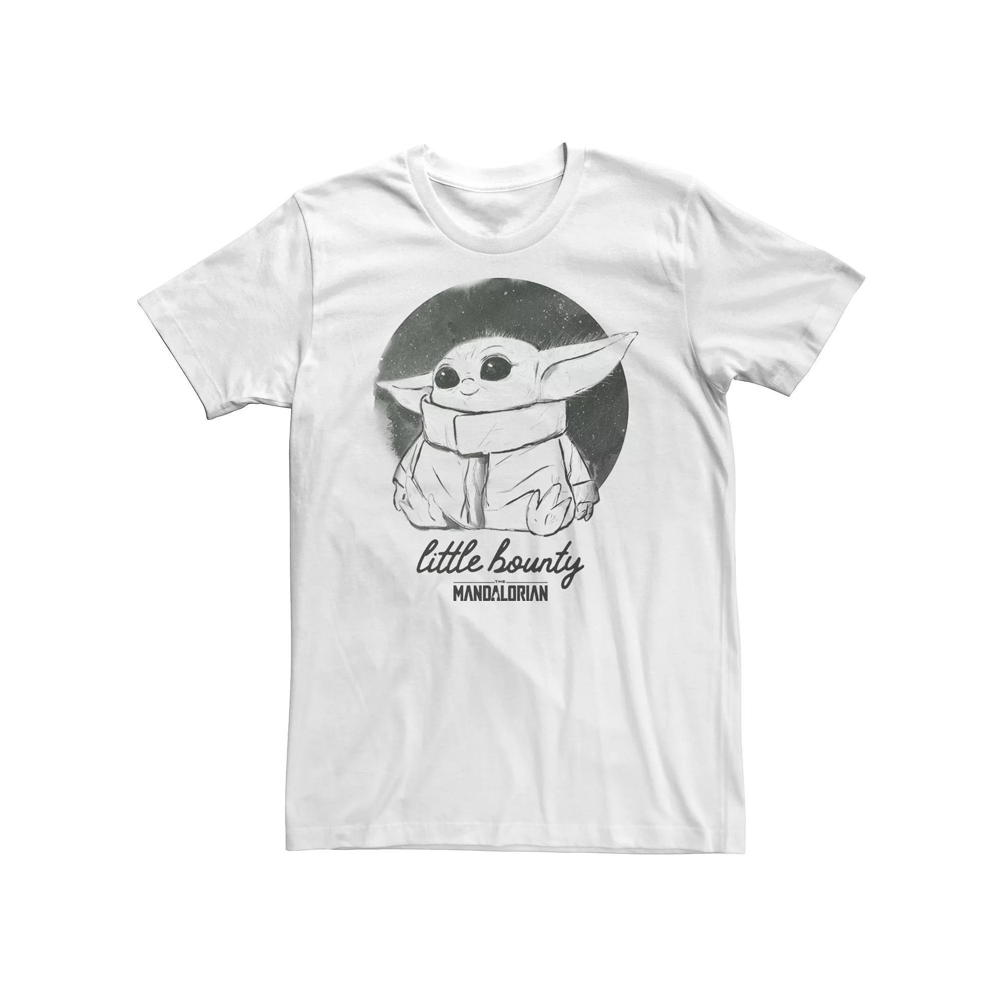 Big & Tall Star Wars The Mandalorian The Child Little Bounty Watercolor Tee, Men's,  Product Image
