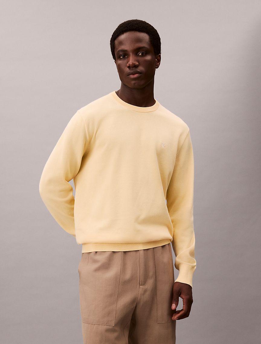 Smooth Cotton Sweater Product Image