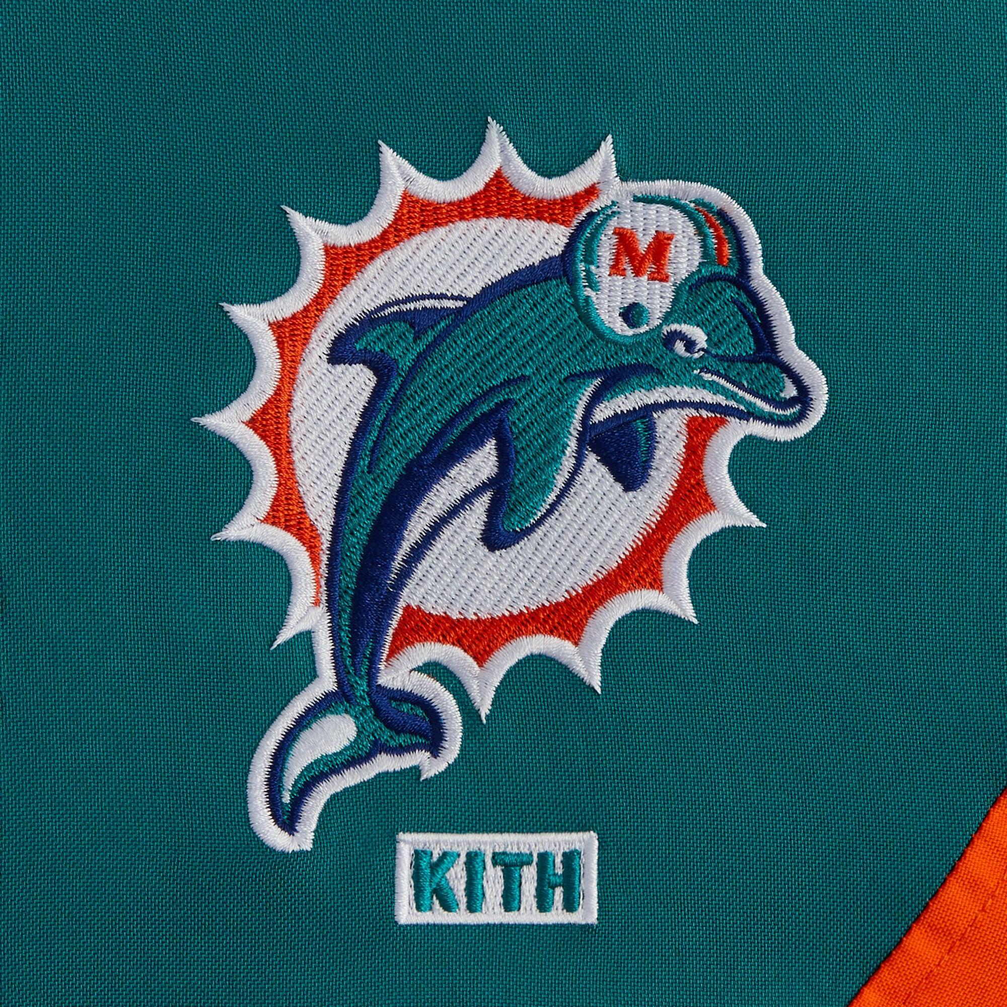 Kith & '47 for the NFL: Dolphins Quarter Zip Anorak With Hood - Center Male Product Image