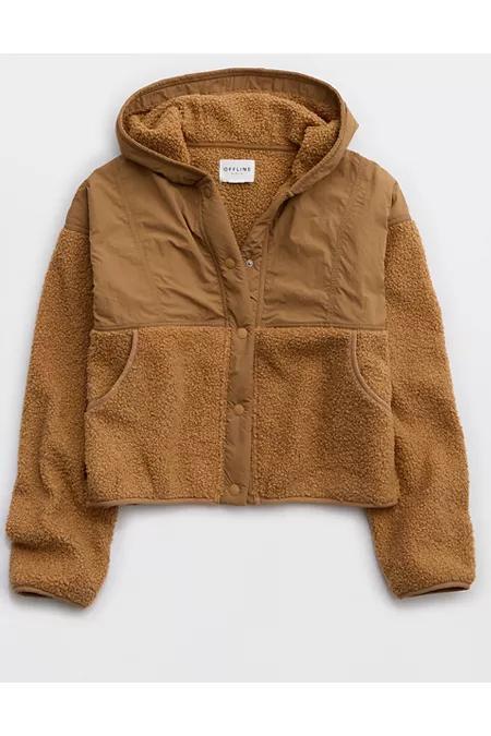 OFFLINE By Aerie Fluff Love Sherpa Jacket Women's Product Image