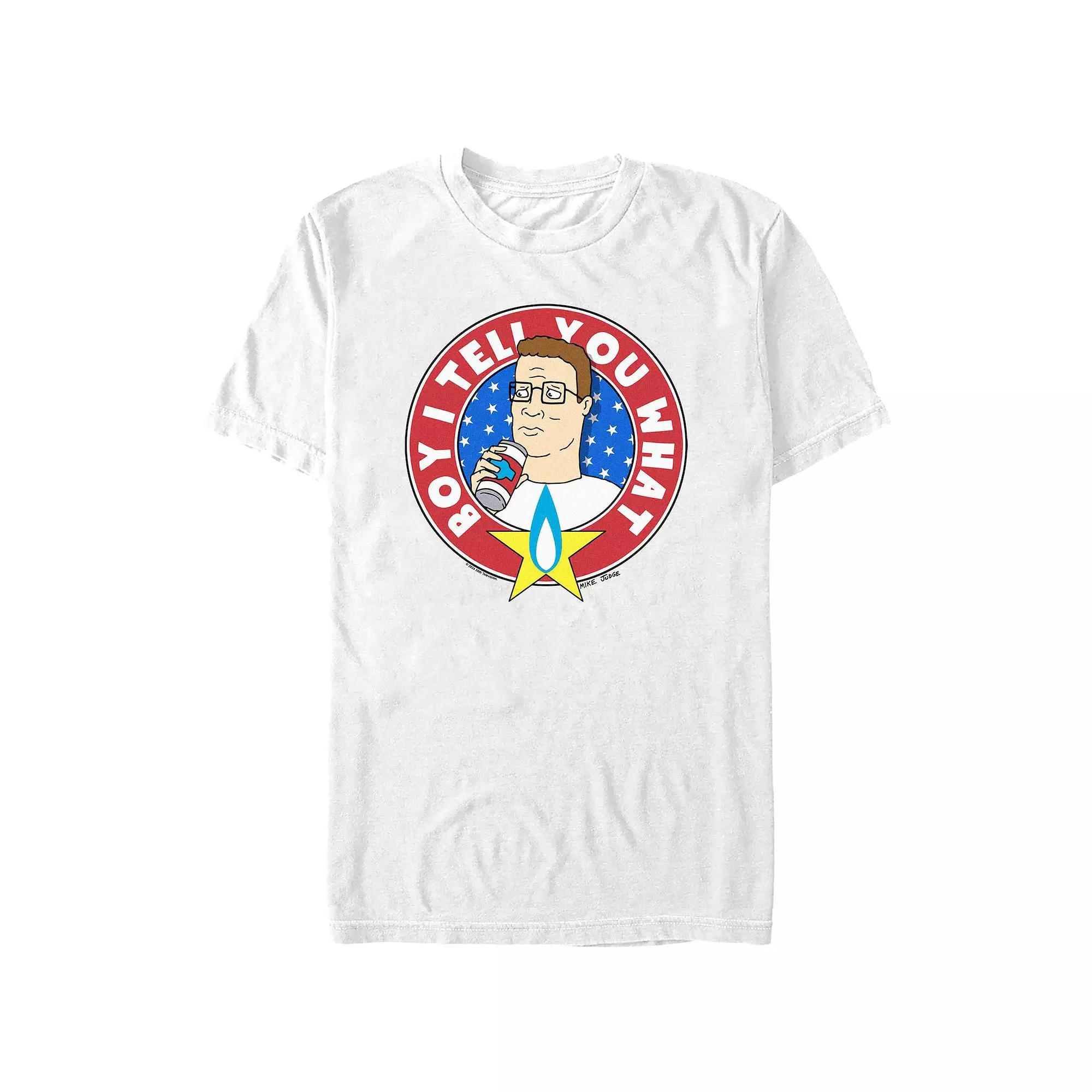Men's King Of The Hill Boy I Tell You What Stamp Graphic Tee,  Product Image