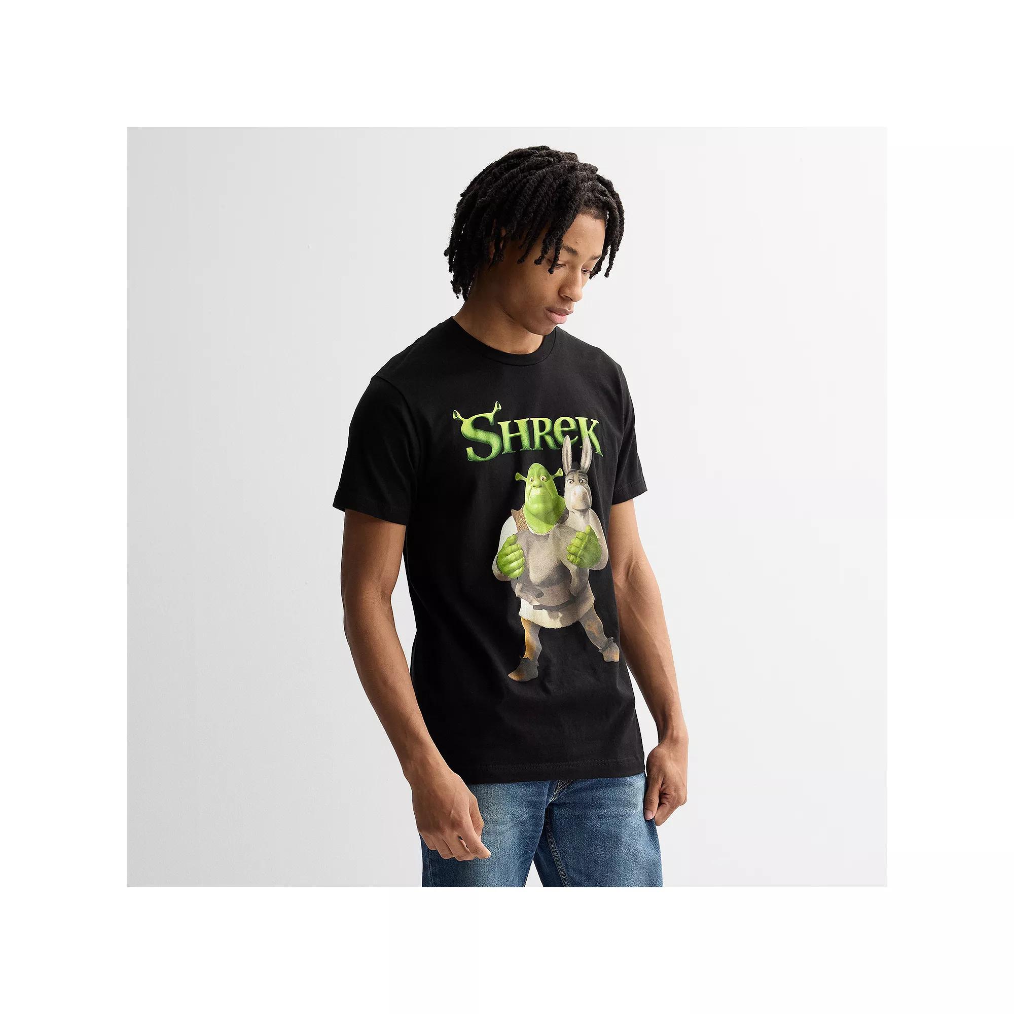 Men's Shrek & Donkey Short Sleeve Tee,  Product Image
